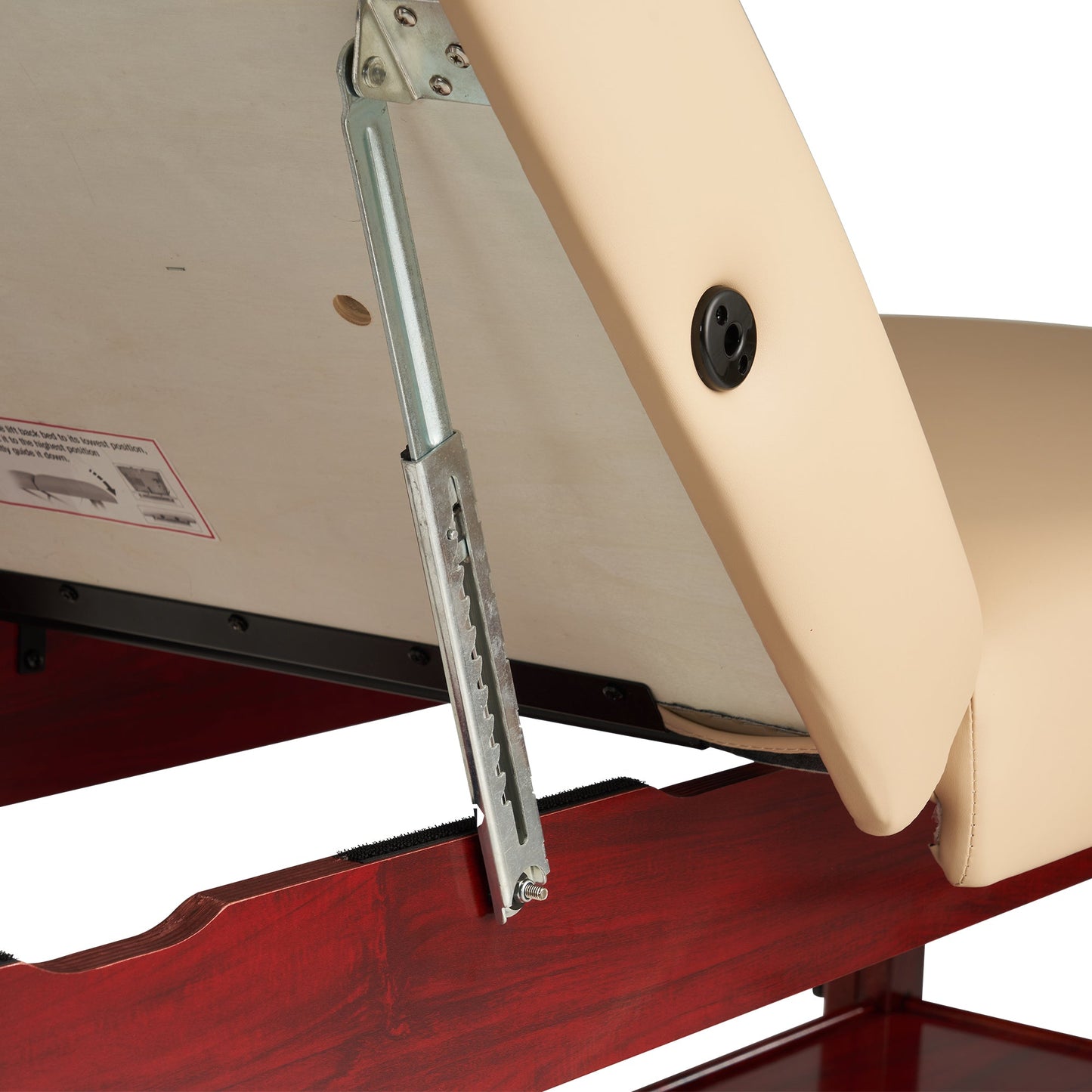 Master Massage 31" SPAMASTER™ Stationary Massage Table Package with Lift Back Action & MEMORY FOAM