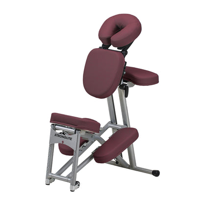 Stronglite Ergo Pro II™ Portable Massage Chair Package -  Burgundy