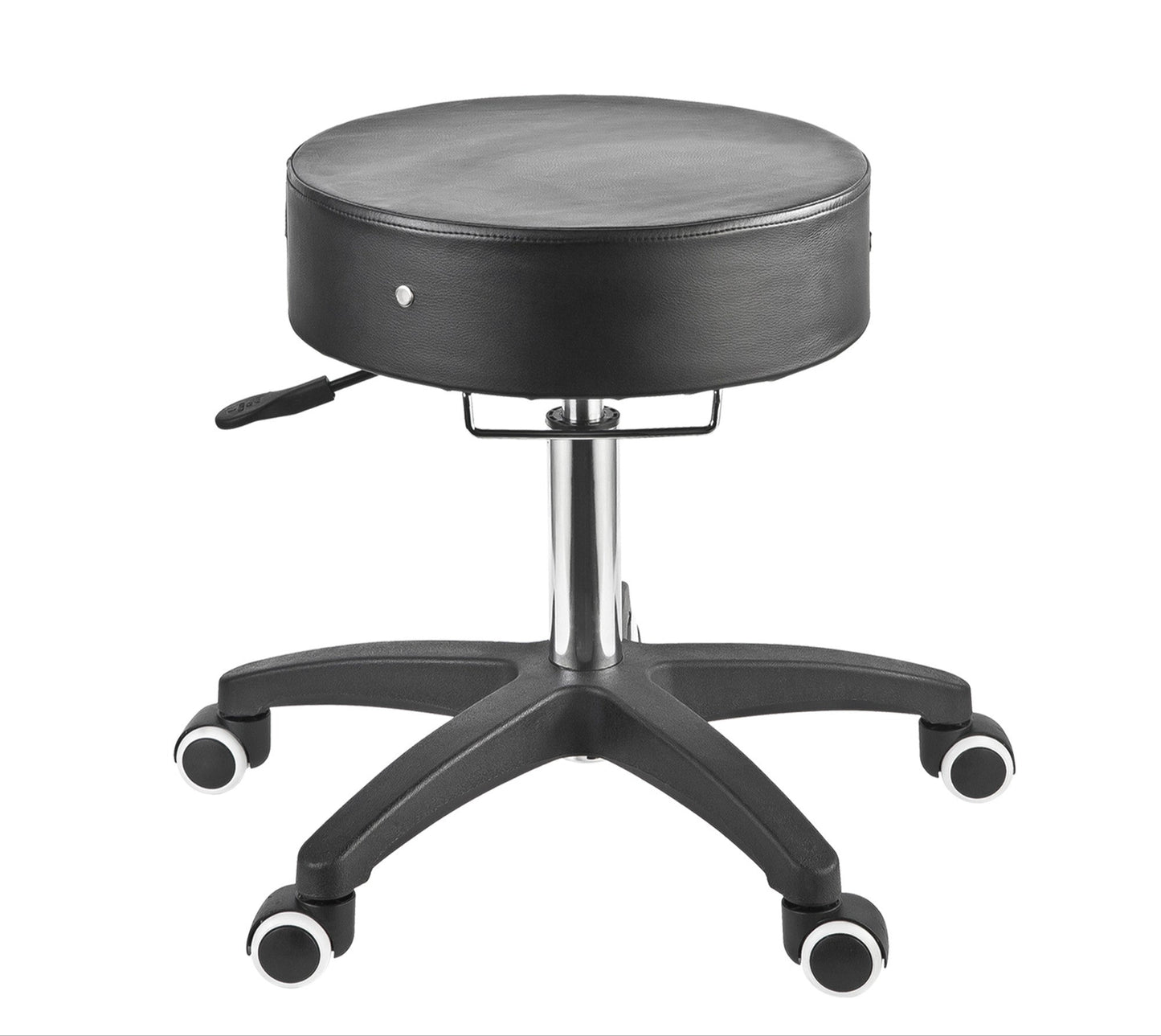 Master Massage Adjustable Glider rolling Stool black