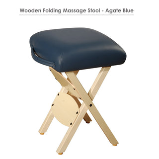 Master Massage  lightweight Folding  Stool blue