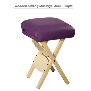 Master Massage  lightweight Folding  Stool purple