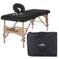 Stronglite Shasta Portable Massage Table Package -  Black-71-cm-width